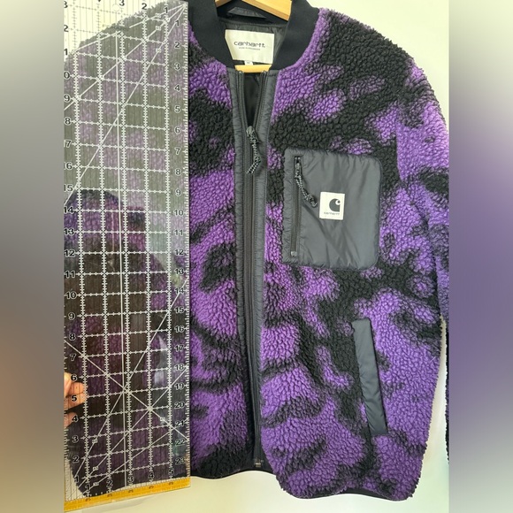 Carhartt WIP Janet Liner Purple Blur Camo M - Picture 3 of 8
